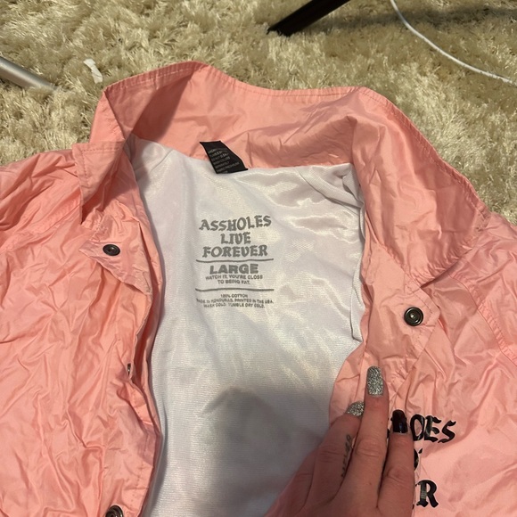 Assholes Live Forever Windbreaker - Picture 2 of 4